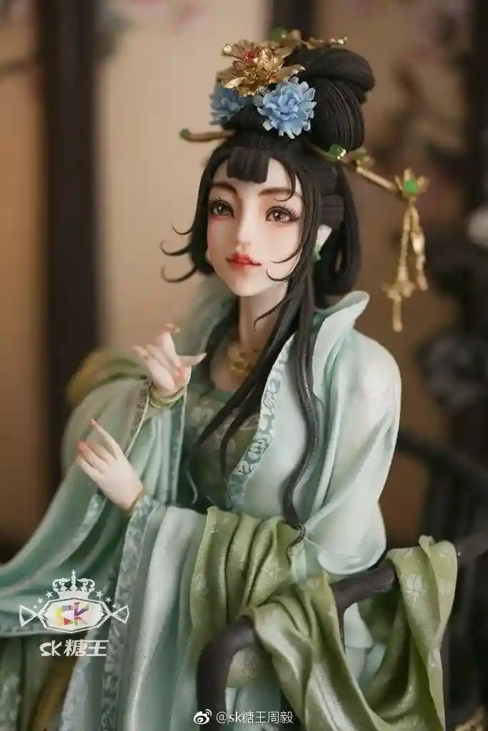 匠心独具｜这款古代美女蛋糕，出自中国小伙之手
