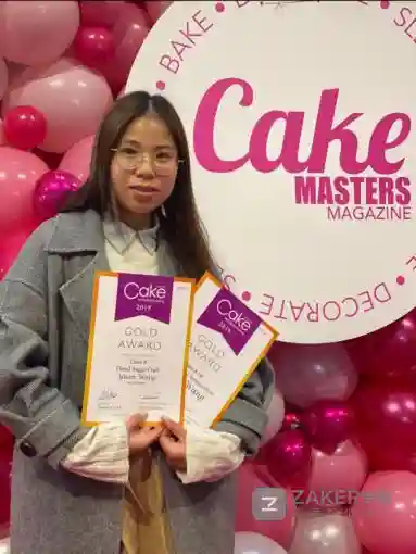 贵阳这个甜品师不得了，她在2019英国伯明翰蛋糕展斩获两项金奖