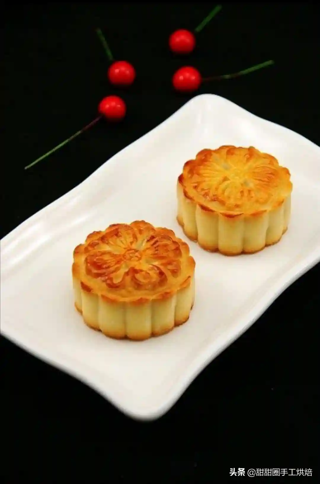 中式点心中糖浆饼皮面团的制作技巧，学会它，做好月饼不是事儿