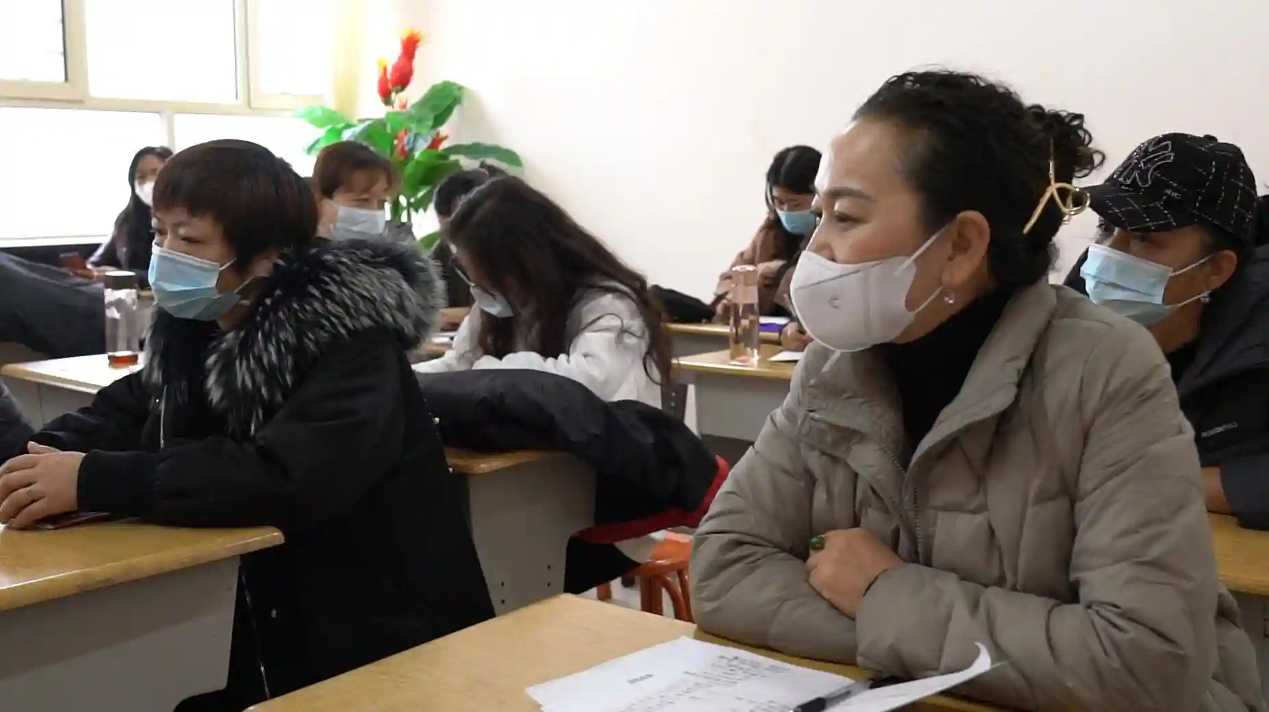 米东区：就业培训班开到家门口 居民创业增收有新招