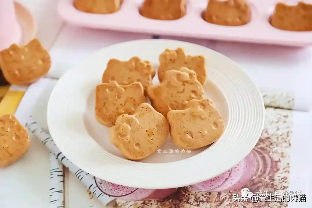 哄娃神器卡通小蛋糕，搅一搅，烤一烤，不需技术零失败